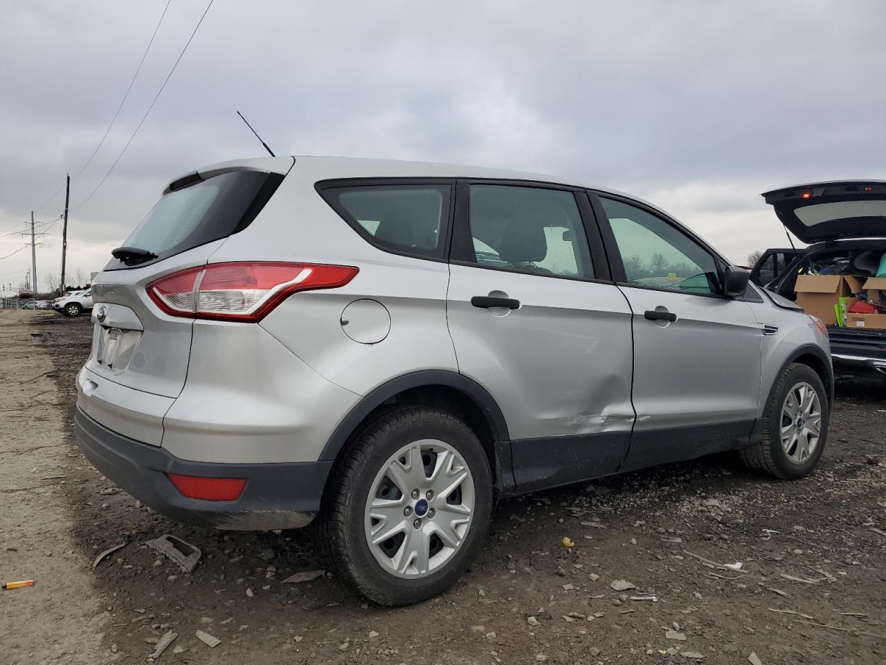 Image 3 of 2014 FORD ESCAPE S 2014 with VIN 1FMCU0F7XEUC43431