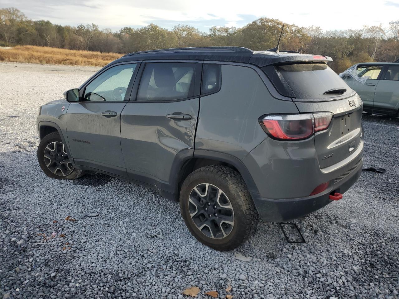 Image 2 of 2021 JEEP COMPASS TRAILHAWK 2021 with VIN 3C4NJDDB5MT548199