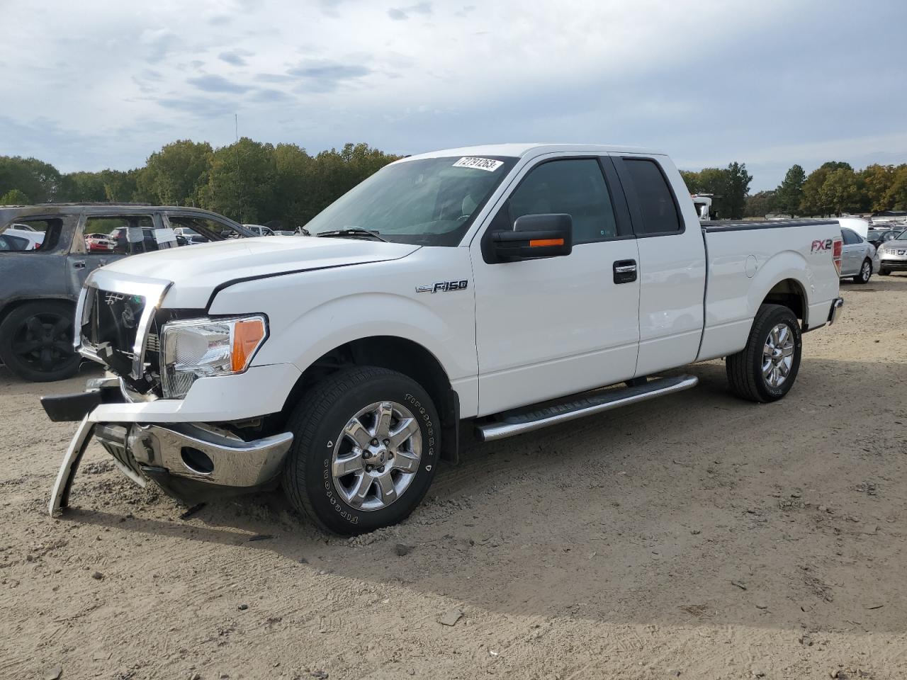 Image 1 of 2013 FORD F150 SUPER CAB 2013 with VIN 1FTEX1CM9DFD33581