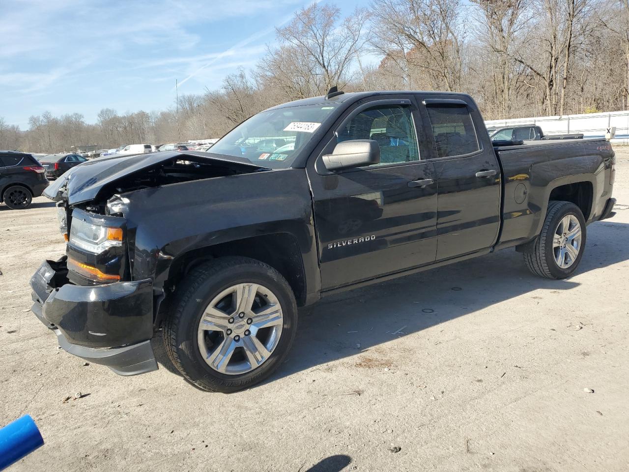 Obraz 1 z 2018 CHEVROLET SILVERADO K1500 CUSTOM 2018 z VIN 1GCVKPEC5JZ172646
