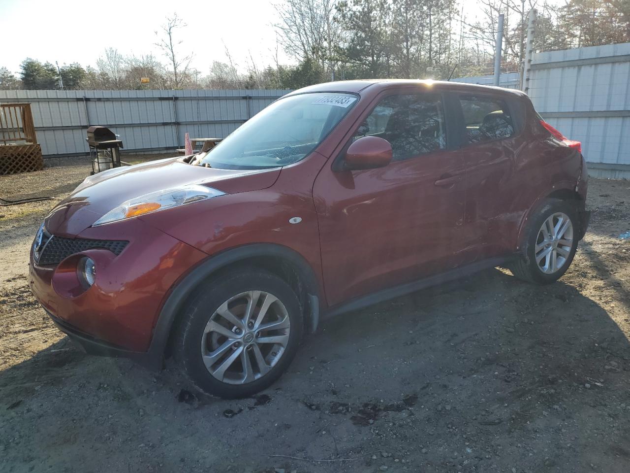 Image 1 of 2011 NISSAN JUKE S 2011 with VIN JN8AF5MV7BT015753