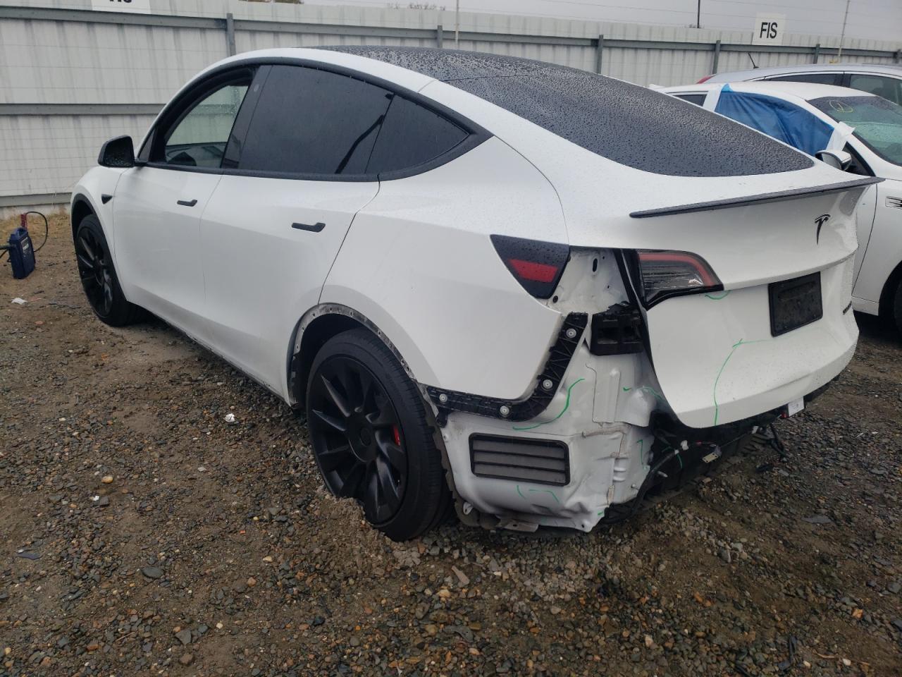 Image 2 of 2021 TESLA MODEL Y  2021 with VIN 5YJYGAEEXMF282308