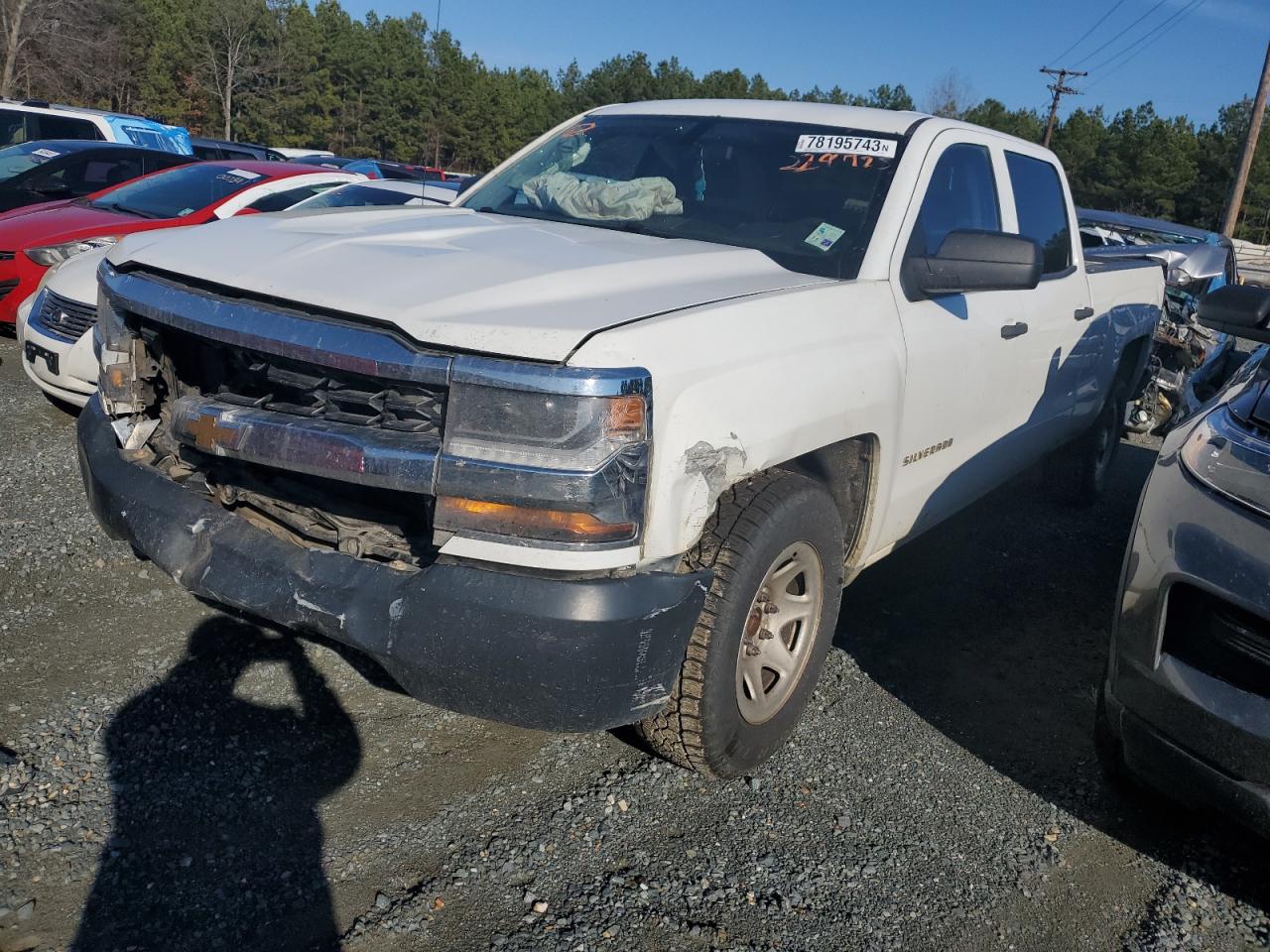 Изображение 1 2016 CHEVROLET SILVERADO C1500 2016 с VIN 3GCPCNEC5GG229723
