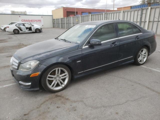 Image 1 of 2012 MERCEDES-BENZ C 250 2012 with VIN WDDGF4HB0CR217001