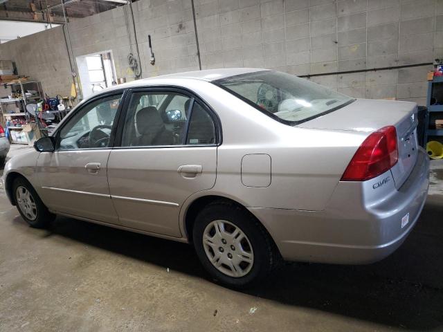 Изображение 2 2002 HONDA CIVIC LX 2002 с VIN 1HGES165X2L042512