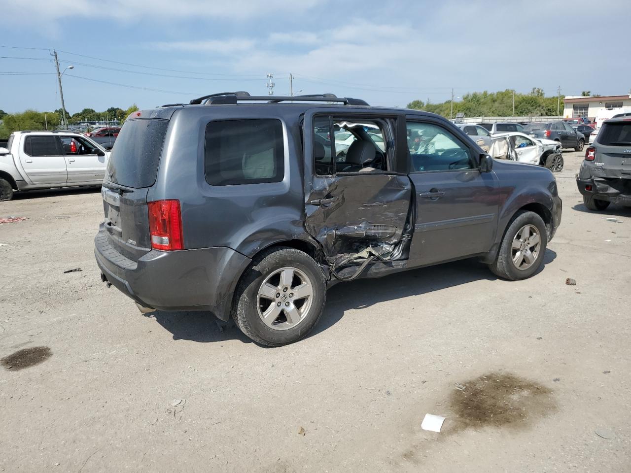 Obraz 3 z 2011 HONDA PILOT EXL 2011 z VIN 5FNYF4H67BB039058