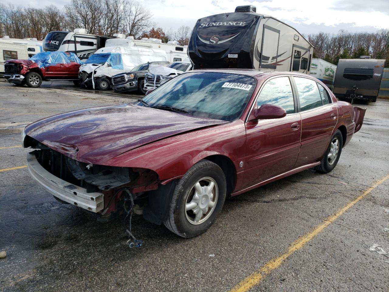 Image 1 of 2001 BUICK LESABRE CUSTOM 2001 with VIN 1G4HP54K51U273111