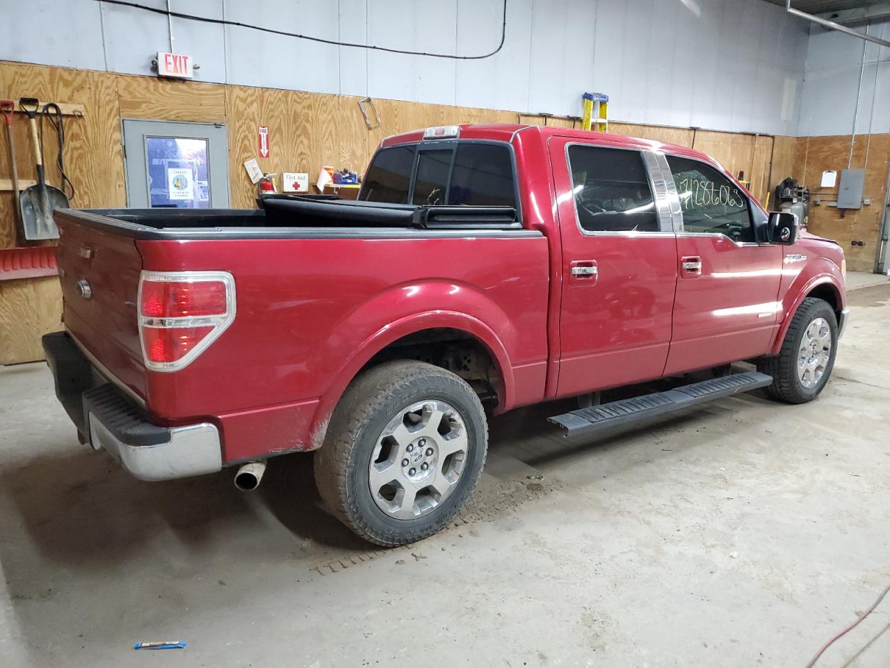 Image 3 of 2011 FORD F150 SUPERCREW 2011 with VIN 1FTFW1ET8BFB34790