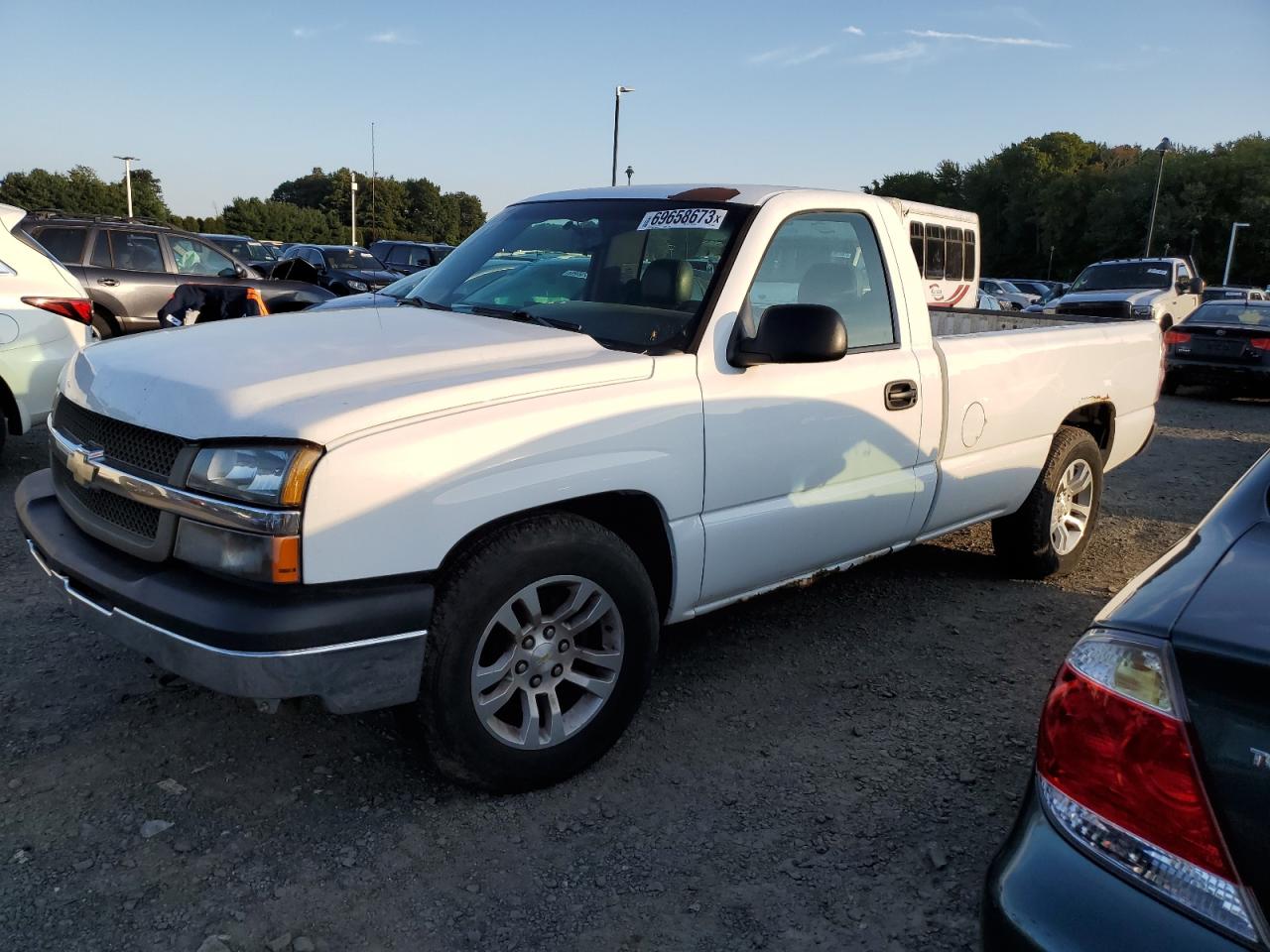 Image 1 of 2006 CHEVROLET SILVERADO C1500 2006 with VIN 3GCEC14X16G253309