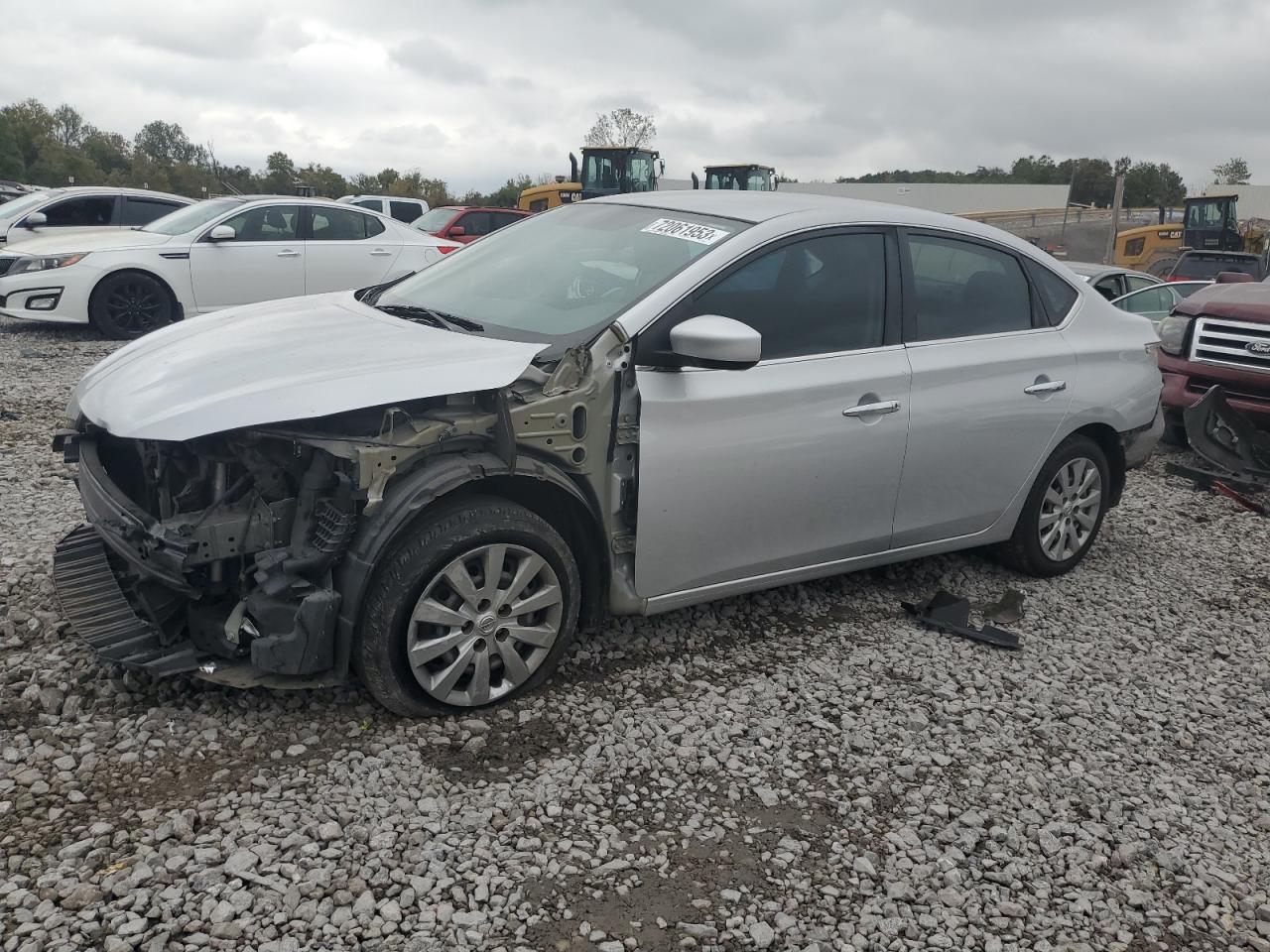Image 1 of 2017 NISSAN SENTRA S 2017 with VIN 3N1AB7AP5HY274463