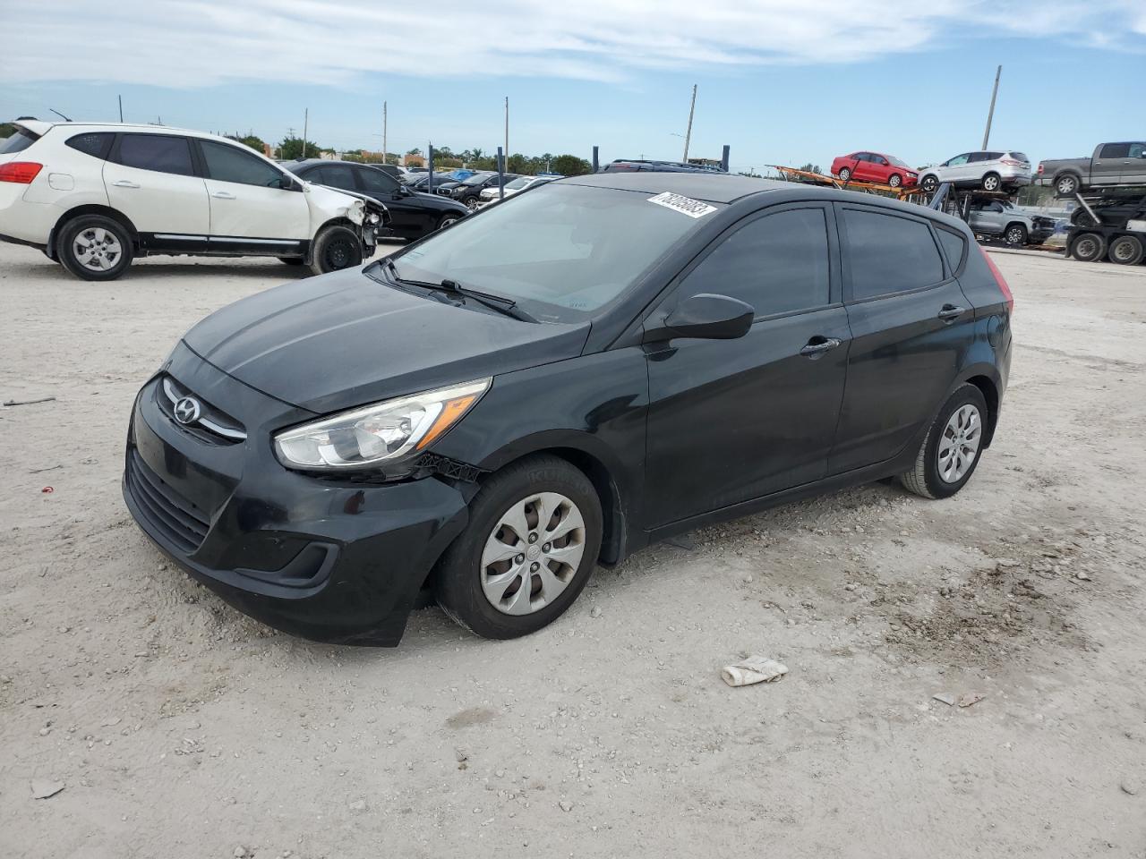 Image 1 of 2015 HYUNDAI ACCENT GS 2015 with VIN KMHCT5AE1FU199763