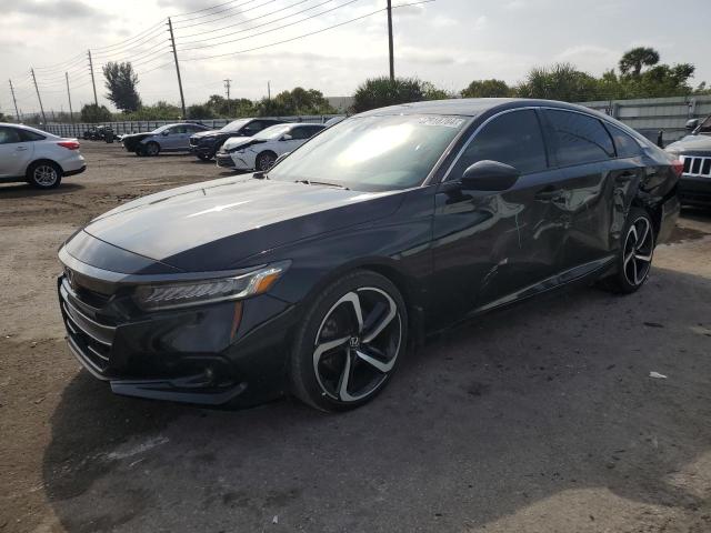 Obraz 1 z 2022 HONDA ACCORD SPORT 2022 z VIN 1HGCV1F37NA079742