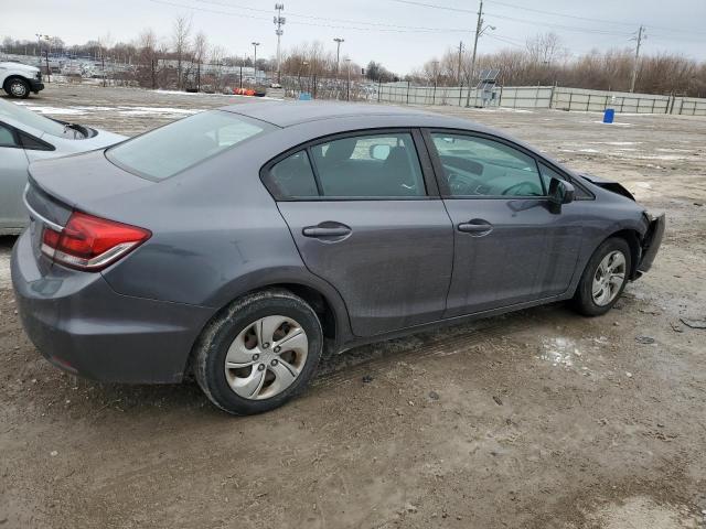 Image 3 of 2014 HONDA CIVIC LX 2014 with VIN 19XFB2F52EE020722