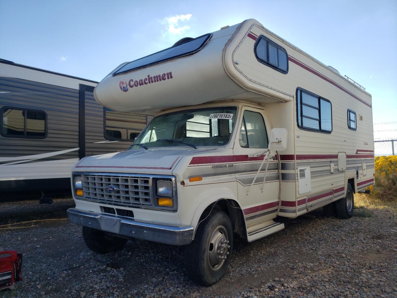 Изображение 2 1988 FORD ECONOLINE E350 CUTAWAY VAN 1988 с VIN 1FDKE30G3JHA51967