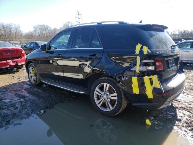 Image 2 of 2014 MERCEDES-BENZ ML 350 4MATIC 2014 with VIN 4JGDA5HB5EA365093
