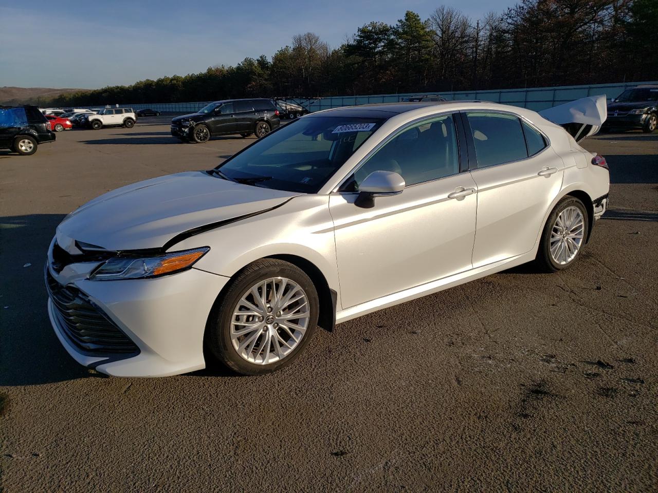 Image 1 of 2020 TOYOTA CAMRY XLE 2020 with VIN 4T1FZ1AK8LU043015