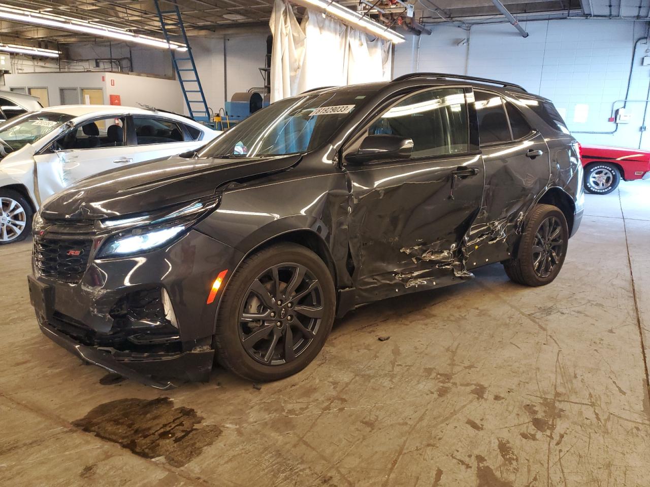 Image 1 of 2022 CHEVROLET EQUINOX RS 2022 with VIN 2GNAXMEV3N6148080