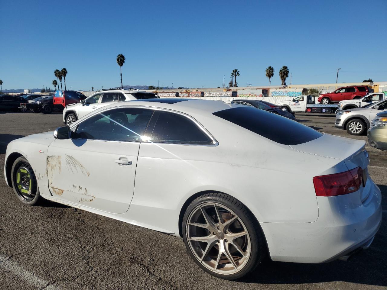 Image 2 of 2014 AUDI S5 PREMIUM PLUS 2014 with VIN WAUCGAFR8EA022847