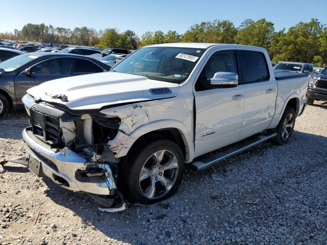 Image 1 of 2019 RAM 1500 LARAMIE 2019 with VIN 1C6RREJT3KN578075