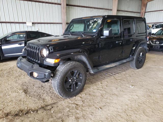 Image 1 of 2021 JEEP WRANGLER UNLIMITED SAHARA 2021 with VIN 1C4HJXEN5MW852683