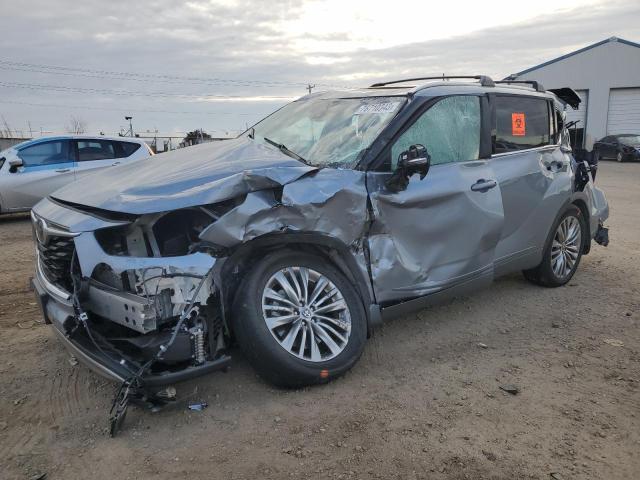Image 1 of 2021 TOYOTA HIGHLANDER PLATINUM 2021 with VIN 5TDFZRBH0MS121671