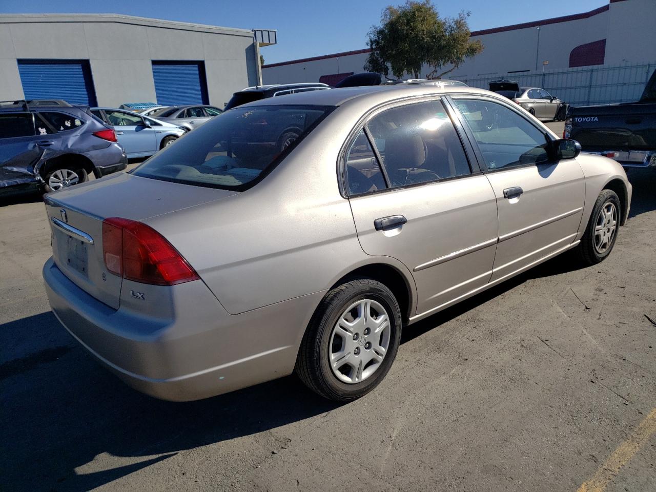 Obraz 3 z 2001 HONDA CIVIC LX 2001 z VIN 2HGES16591H610535