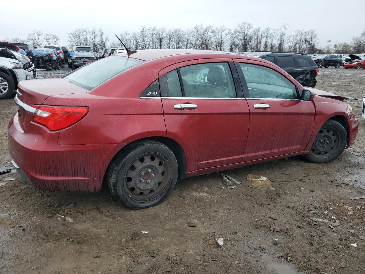 Image 3 of 2013 CHRYSLER 200 LX 2013 with VIN 1C3CCBAB1DN561644