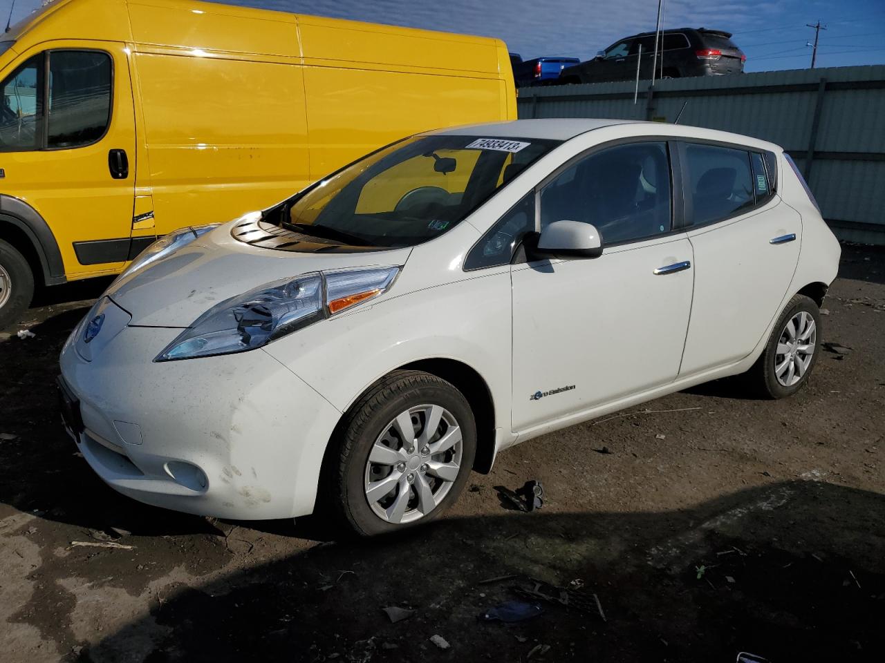 Obraz 2017 NISSAN LEAF S 2017
