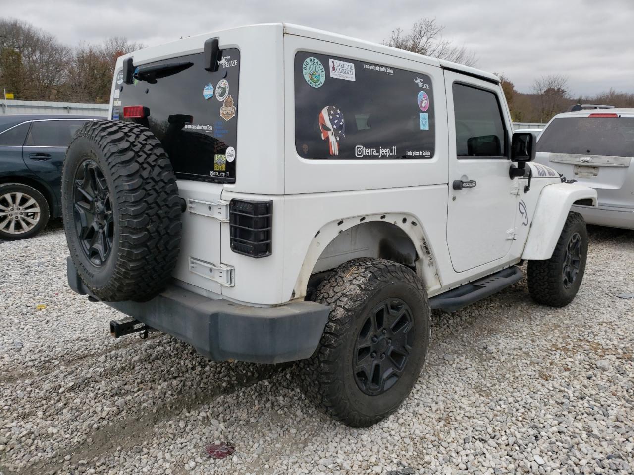 Image 3 of 2011 JEEP WRANGLER SPORT 2011 with VIN 1J4AA2D16BL580575