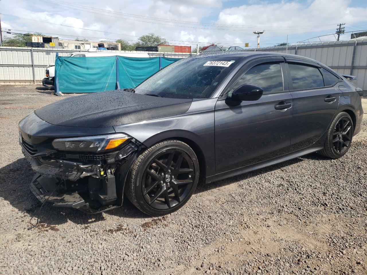 Image 1 of 2022 HONDA CIVIC SPORT 2022 with VIN 2HGFE2F56NH578442