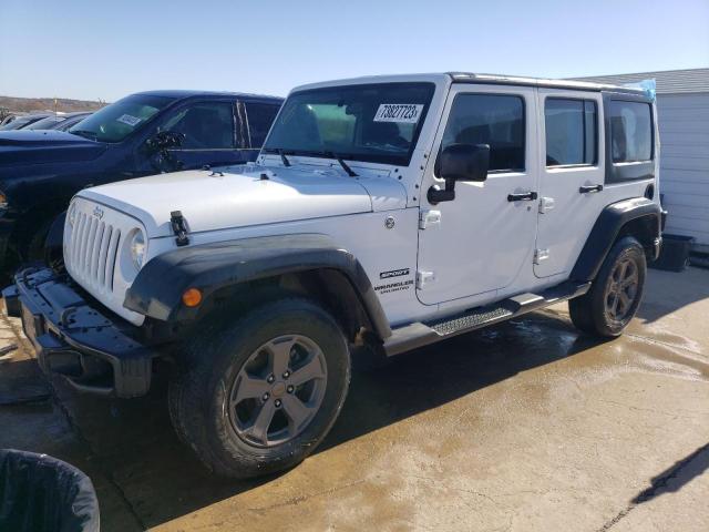 Image 1 of 2017 JEEP WRANGLER UNLIMITED SPORT 2017 with VIN 1C4BJWDG9HL511488