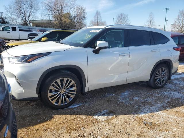 Изображение 1 2021 TOYOTA HIGHLANDER PLATINUM 2021 с VIN 5TDFZRBH3MS140098