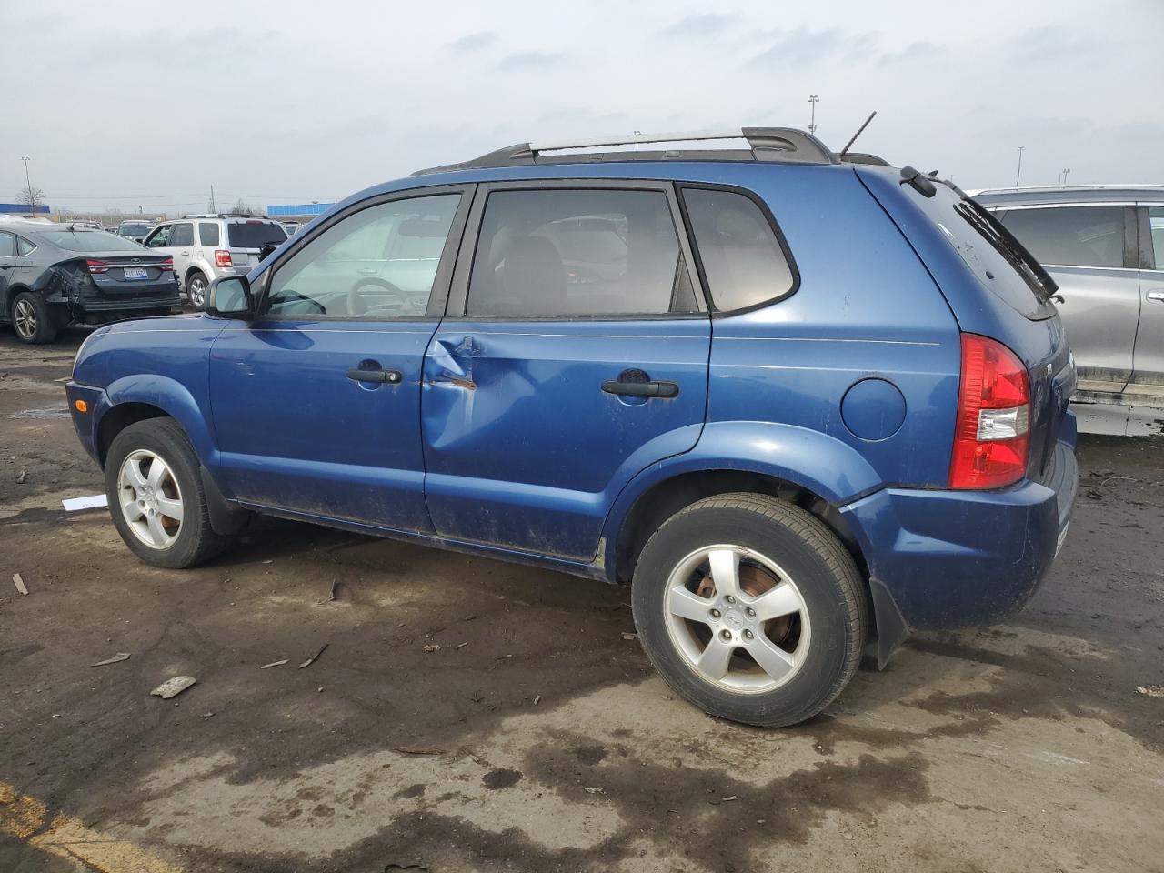 Image 2 of 2007 HYUNDAI TUCSON GLS 2007 with VIN KM8JM12B47U646864