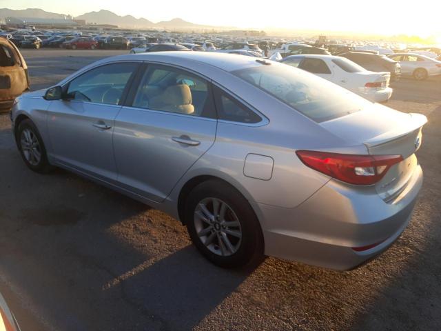 Image 2 of 2017 HYUNDAI SONATA SE 2017 with VIN 5NPE24AF8HH527003
