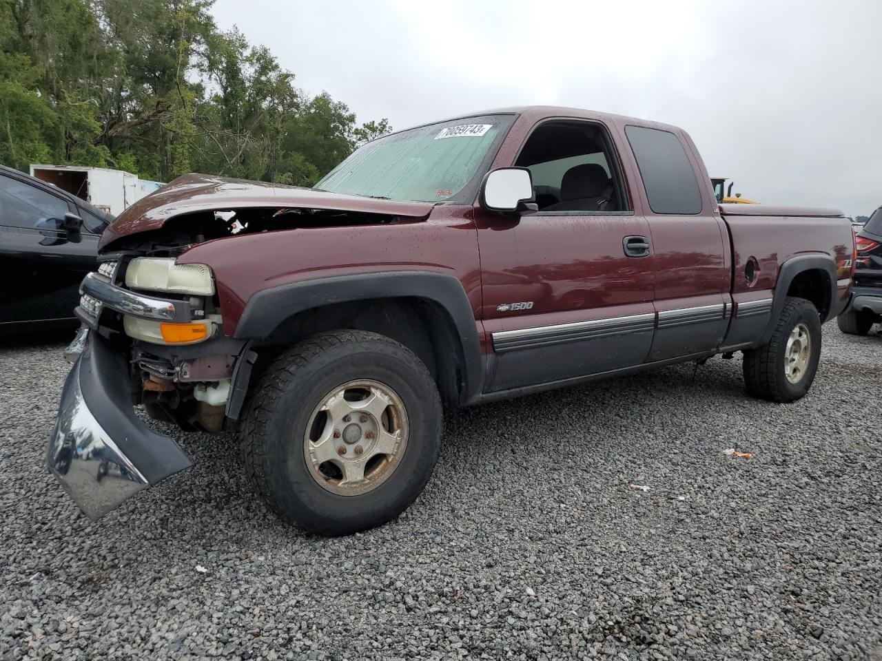 Изображение 1 2002 CHEVROLET SILVERADO K1500 2002 с VIN 2GCEK19T821136273