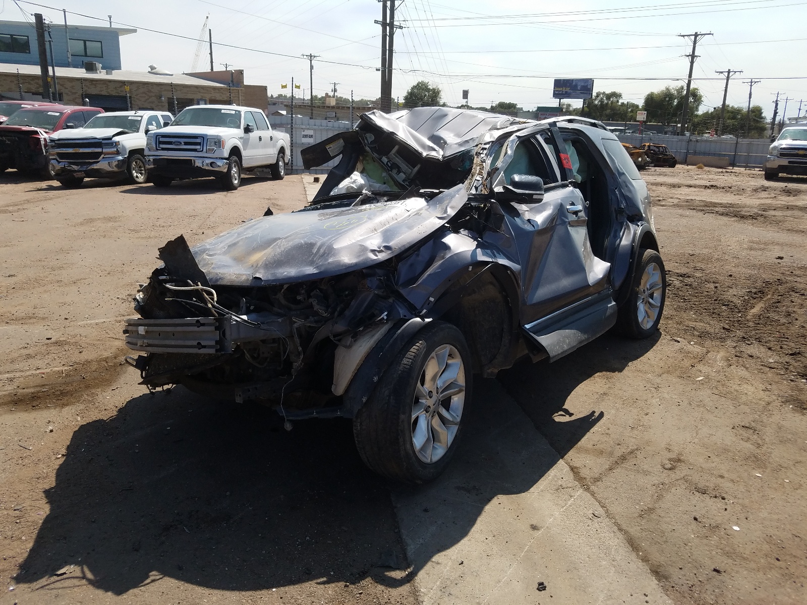 Obraz 2 z 2014 FORD EXPLORER XLT 2014 z VIN 1FM5K8D87EGA08153