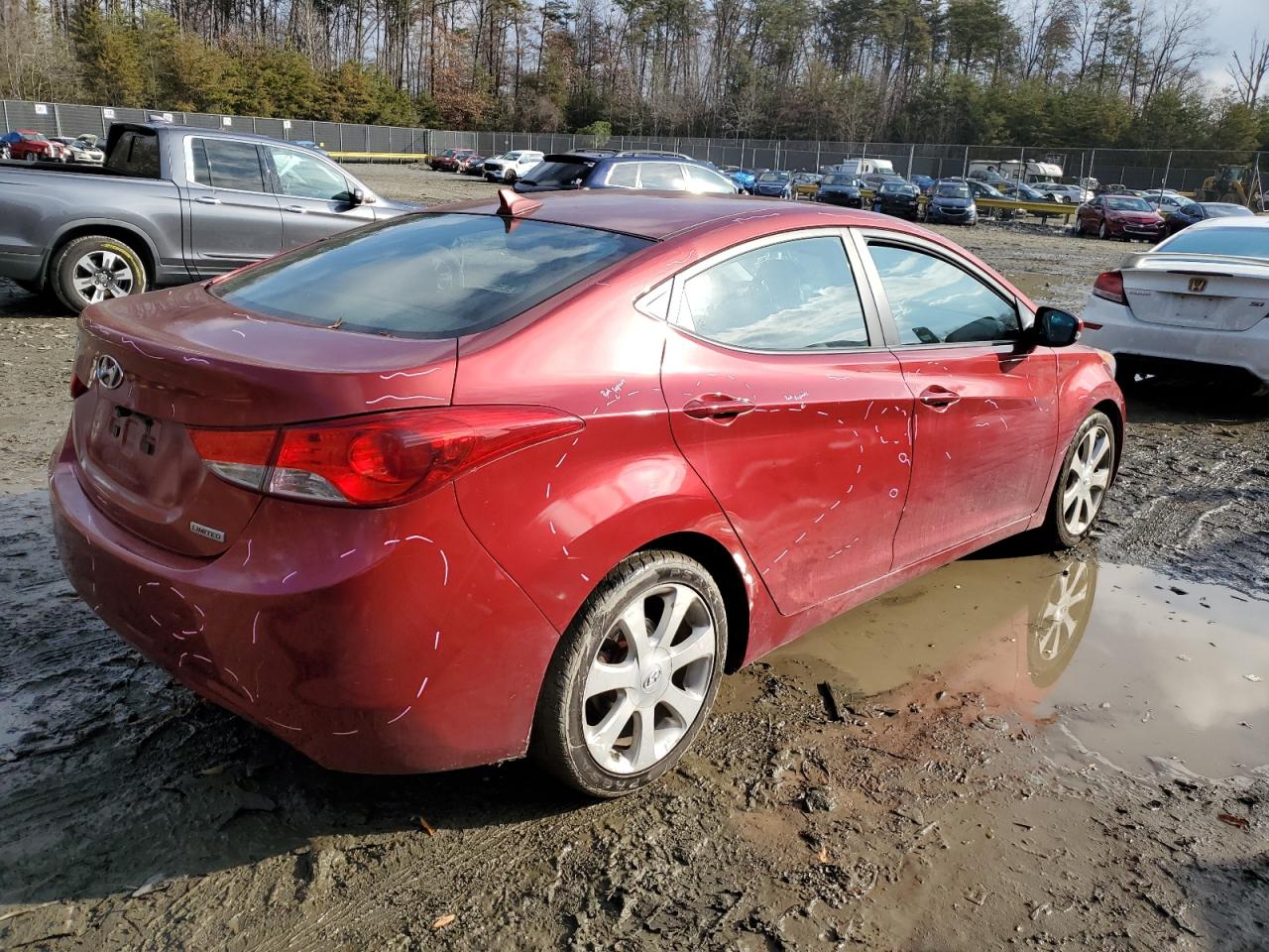 Изображение 3 2013 HYUNDAI ELANTRA GLS 2013 с VIN 5NPDH4AE2DH244396