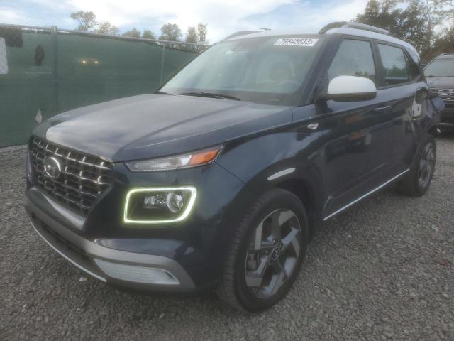 Image 1 of 2022 HYUNDAI VENUE SEL 2022 with VIN KMHRC8A35NU154107