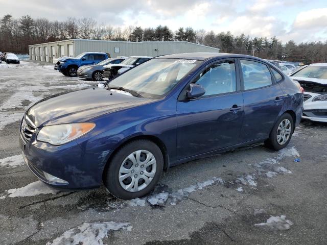 Image 1 of 2010 HYUNDAI ELANTRA BLUE 2010 with VIN KMHDU4AD3AU908009