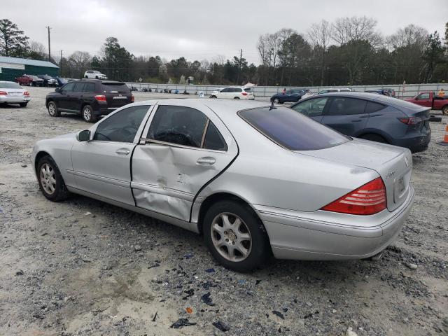 Image 2 of 2002 MERCEDES-BENZ S 500 2002 with VIN WDBNG75J62A240578