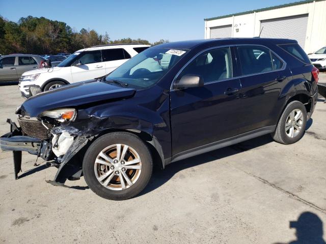 Image 1 of 2016 CHEVROLET EQUINOX LS 2016 with VIN 2GNALBEKXG6253756