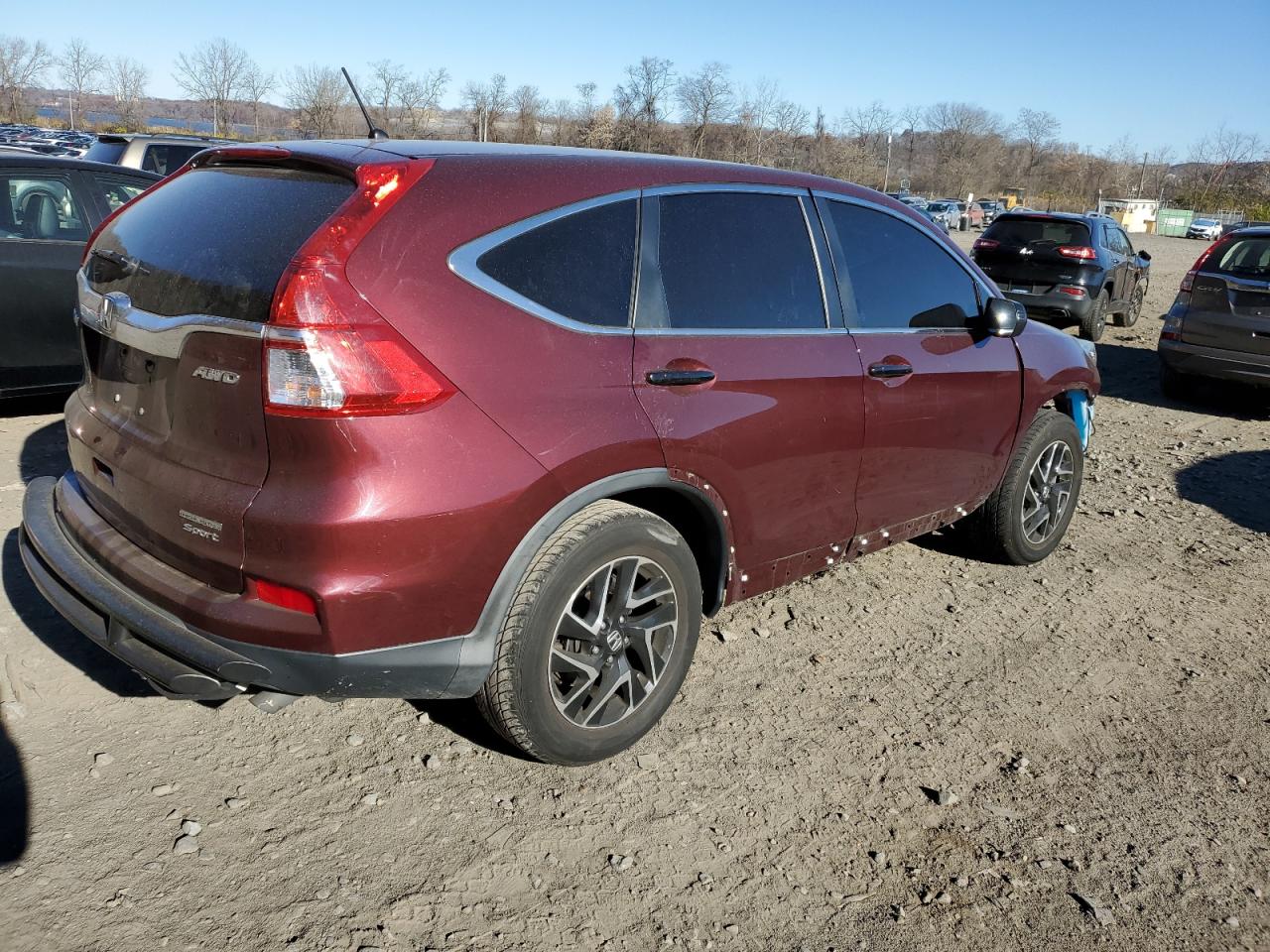 Изображение 3 2016 HONDA CR-V SE 2016 с VIN 2HKRM4H47GH651827