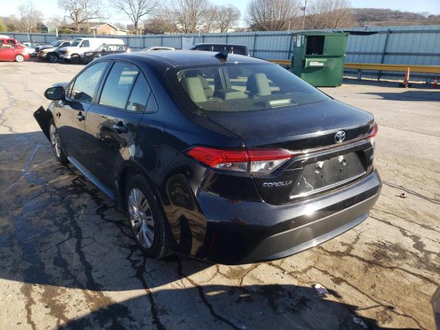 Image 2 of 2020 TOYOTA COROLLA LE 2020 with VIN JTDEPRAE9LJ036199