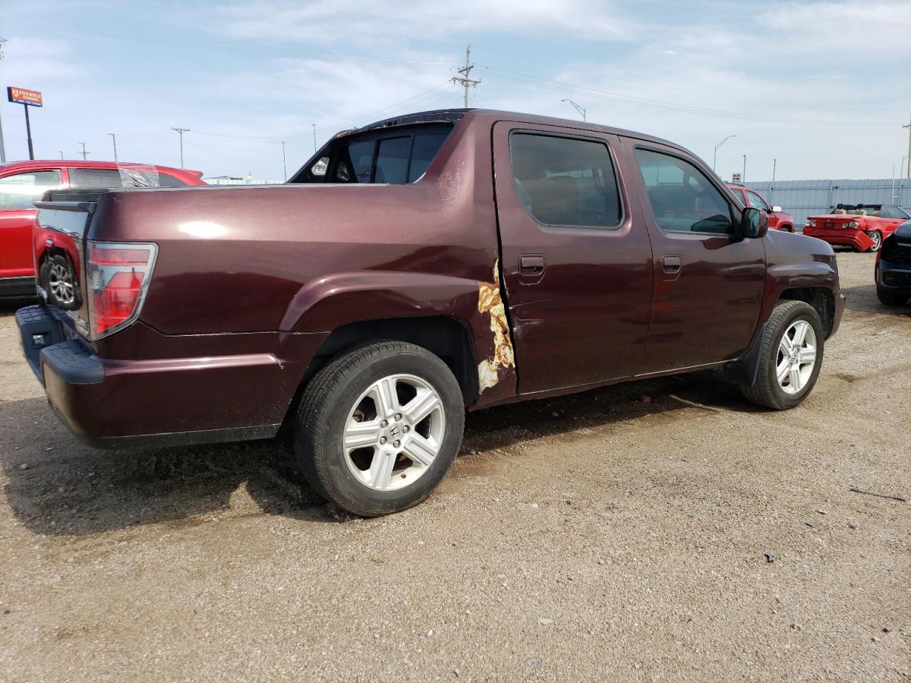 Obraz 3 z 2012 HONDA RIDGELINE RTL 2012 z VIN 5FPYK1F58CB458730