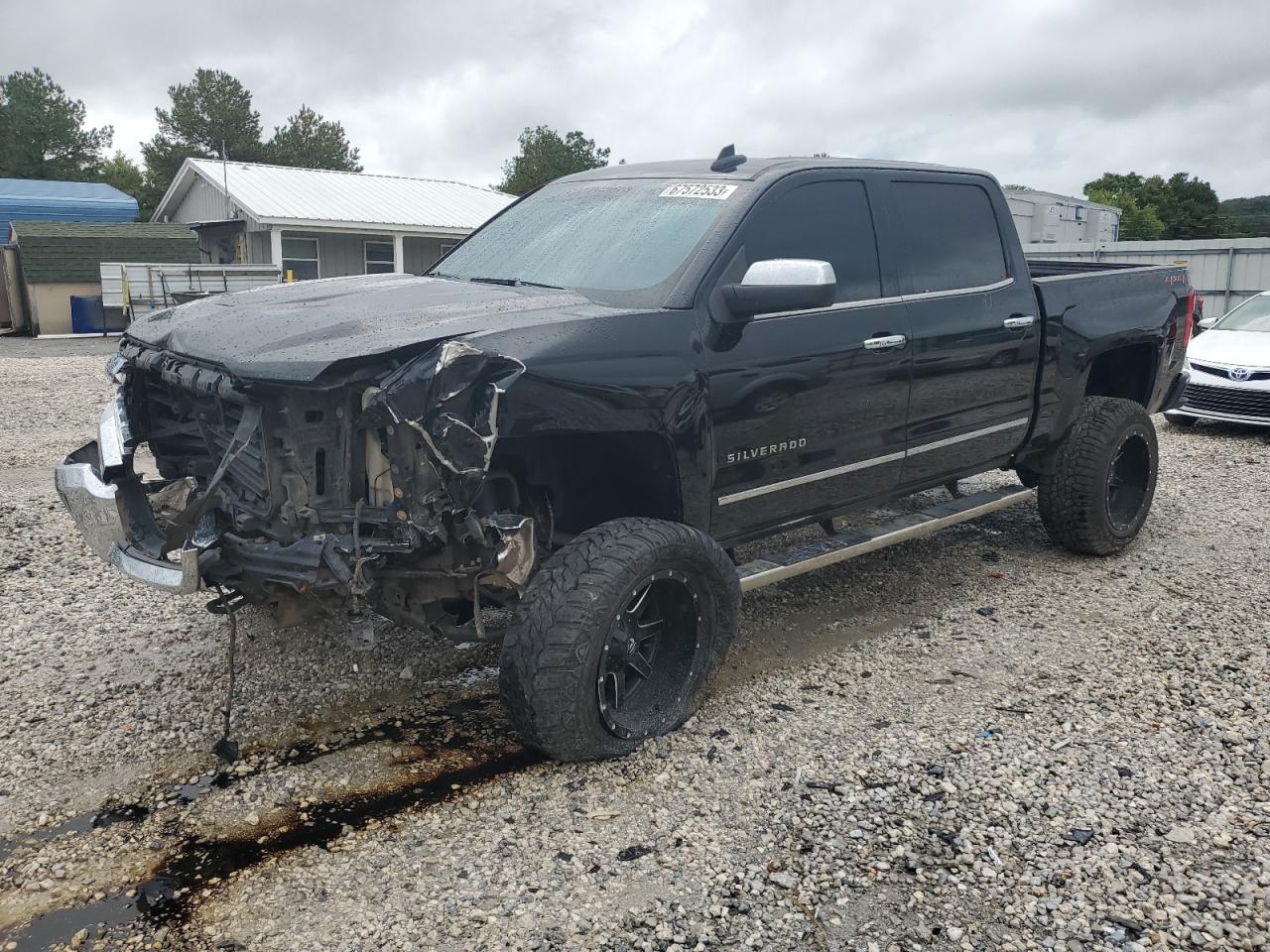 Image 1 of 2018 CHEVROLET SILVERADO K1500 LTZ 2018 with VIN 3GCUKSEC1JG451834