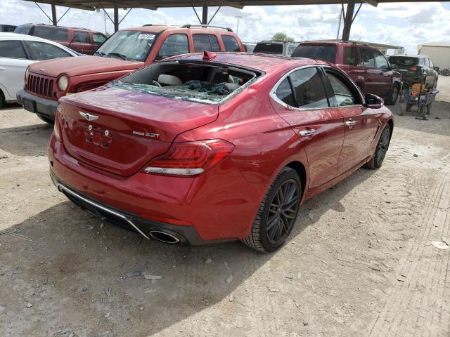 Image 3 of 2019 GENESIS G70 ELITE 2019 with VIN KMTG74LE3KU018076
