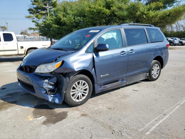 Image 1 of 2017 TOYOTA SIENNA XLE 2017 with VIN 5TDYZ3DC9HS839295