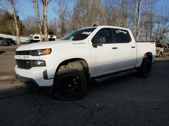 Image 1 of 2021 CHEVROLET SILVERADO K1500 CUSTOM 2021 with VIN 3GCPYBEK9MG286462