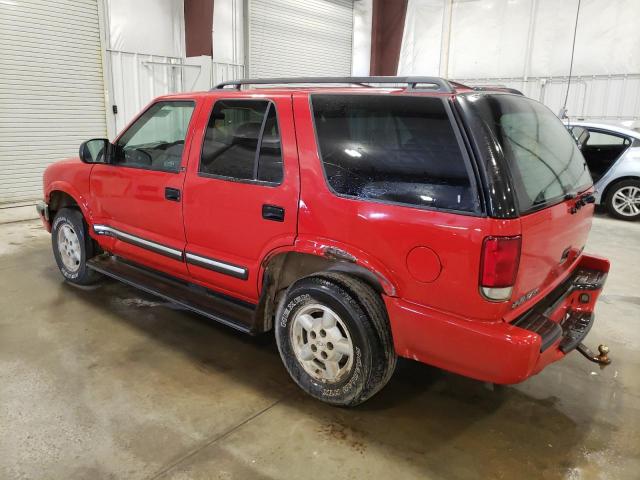 Image 2 of 2000 CHEVROLET BLAZER  2000 with VIN 1GNDT13W5Y2100228