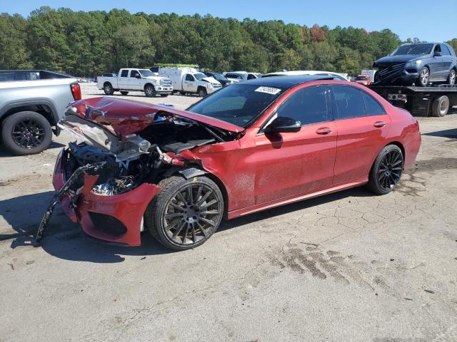 Image 1 of 2018 MERCEDES-BENZ C 300 2018 with VIN 55SWF4JB1JU272803